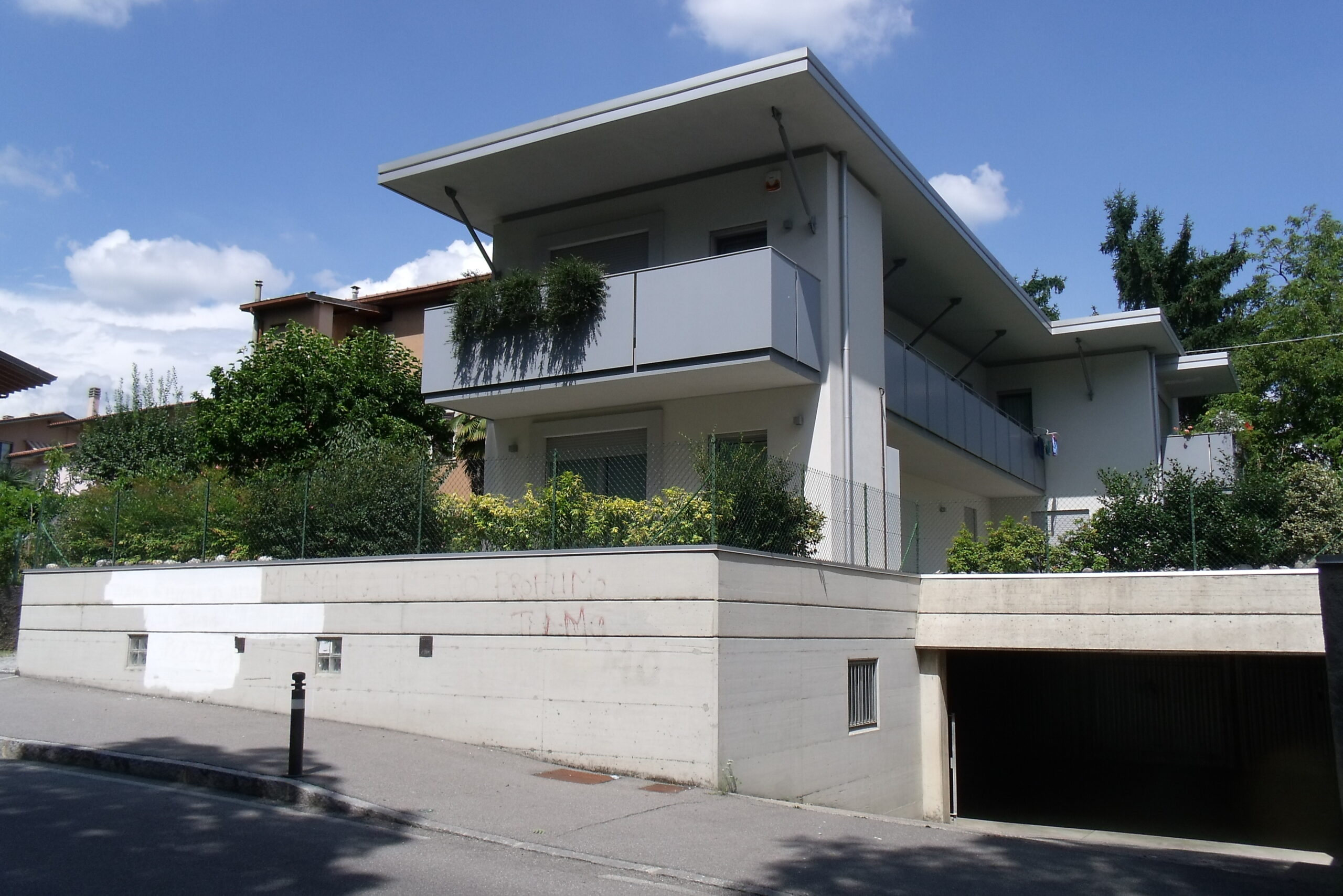 In Comune di Ranica:nuovo edificio bifamigliare