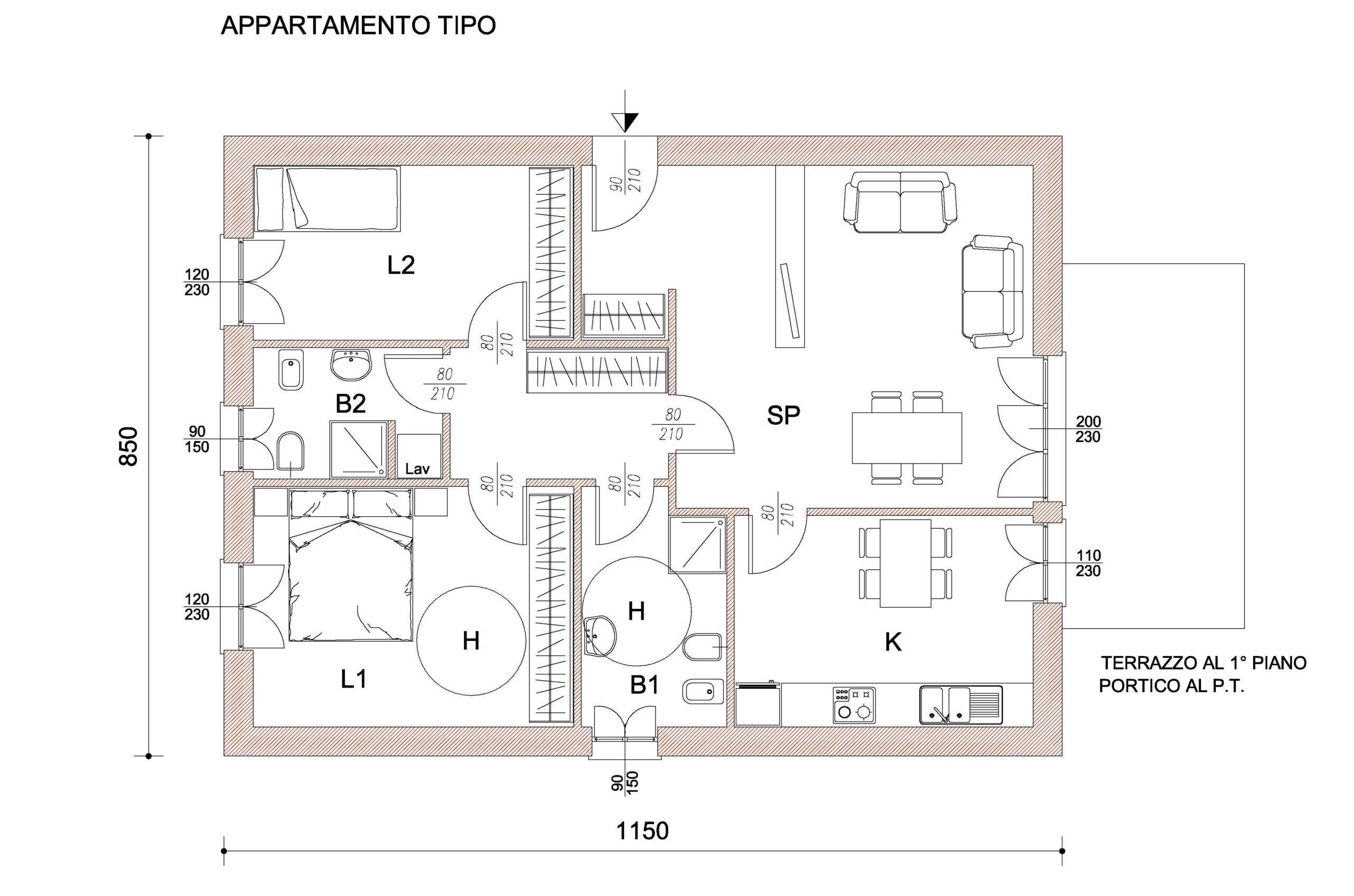 In Comune di Seriate:progetto di nuovo insediamento residenziale