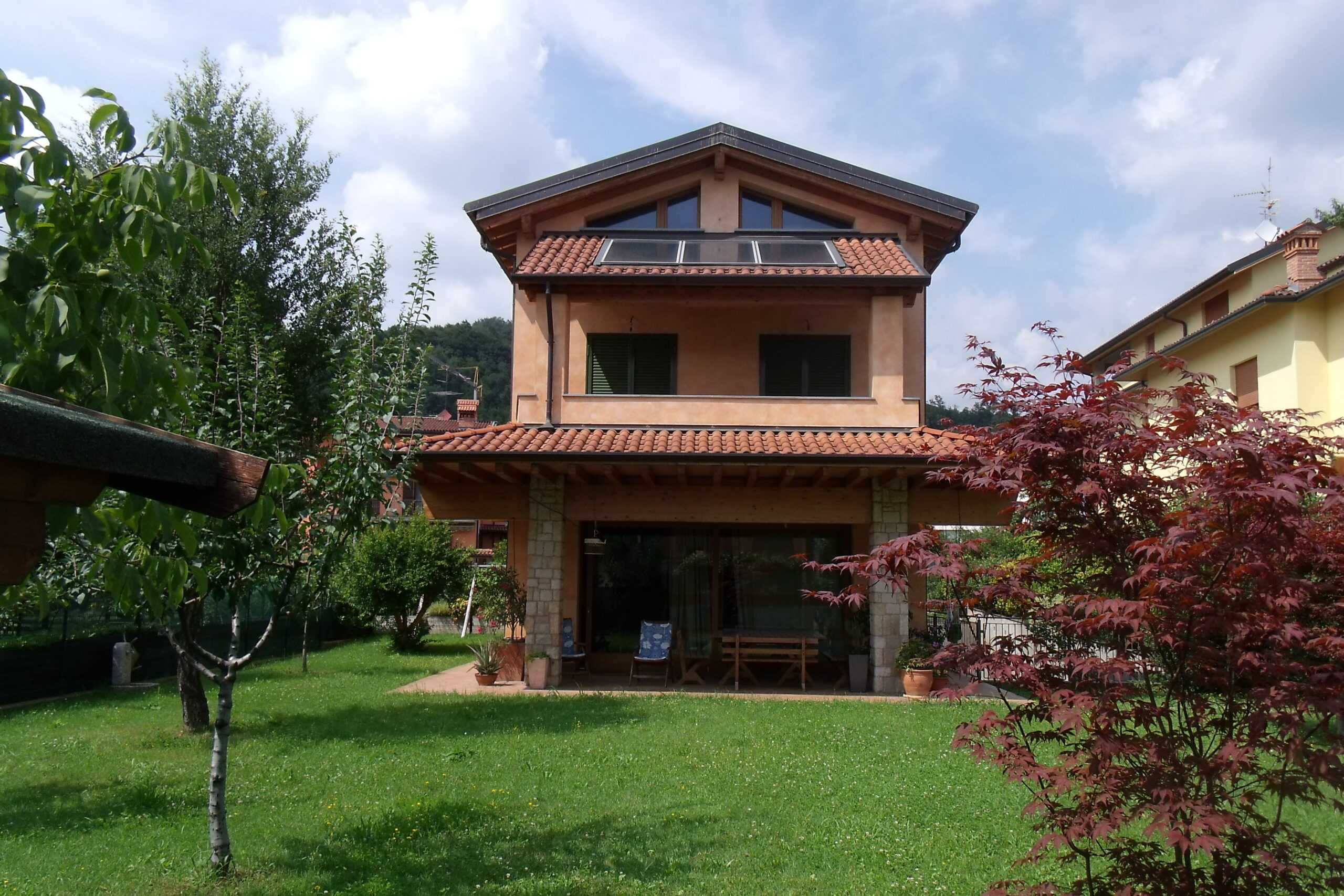 In Comune di bergamo: progetto di fabbricato unifamigliare